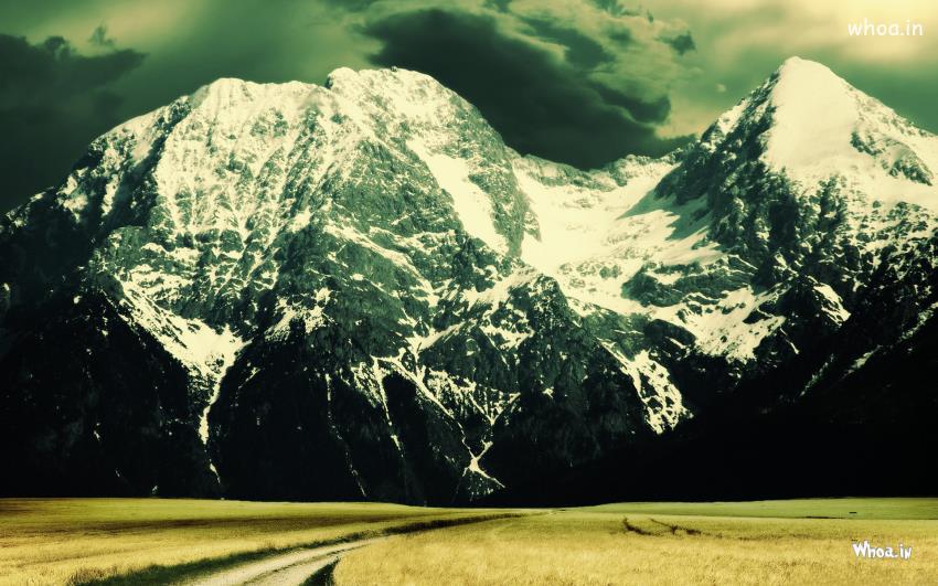 Natural Snow Mountain HD 1080P X 720P Desktop Wallpaper
