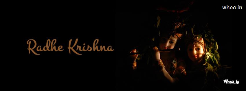 Radhe Krishna Dark Fb Cover