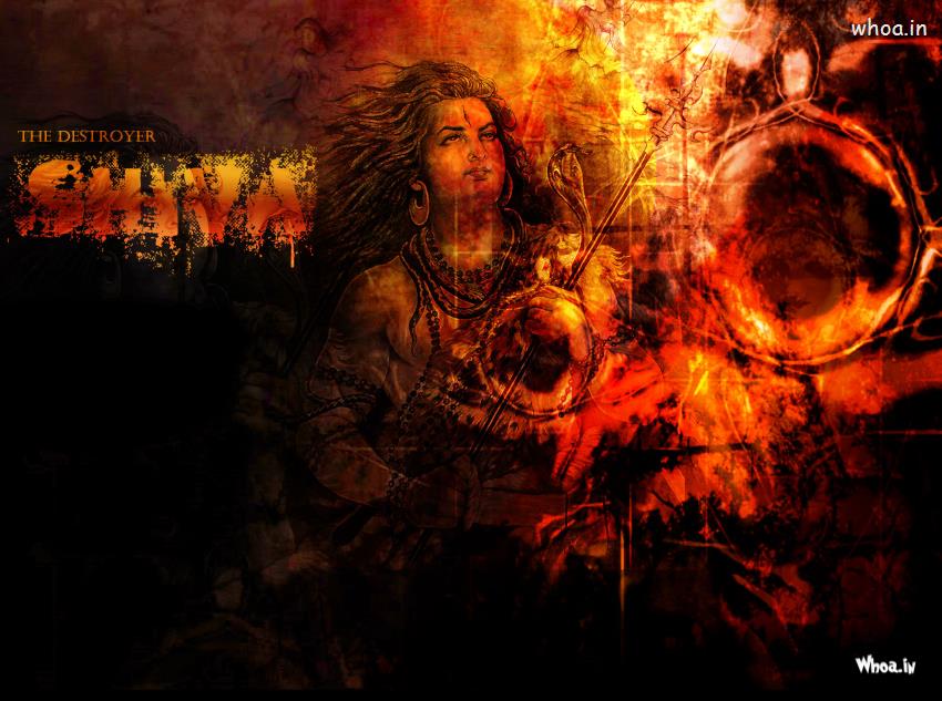 The Destroyer Shiva Hd Wallpaper For Free Download