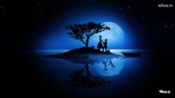Boy Propose Girl with Moon Light HD Love Propose Wallpaper