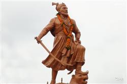 Chatrapati Shivaji Maharaj Standing Statue HD Wallpaper