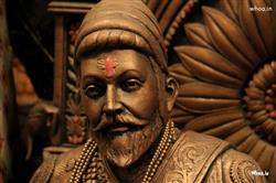 Chatrapati Shivaji Maharaj Statue with Face Closeup HD Wallpaper