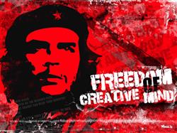 Che Guevara Face with Quotes like Freedom Creative HD Wallpaper