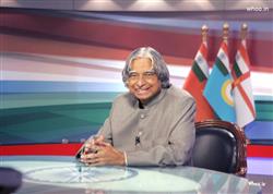 Dr. APJ Abdul Kalam With National Flag HD Wallpaper