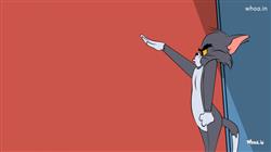 Funny Angry Tom with Red Background HD Wallpaper