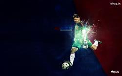 Iker Casillas Real Madrid Goalkeeper Kick the Football HD Wallpaper