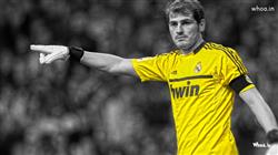Iker Casillas:Real Madrid Point to the Player HD Football Wallpaper