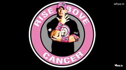 John Sena Rise Above Cancer HD WWE Wallpaper