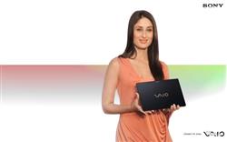 Kareena Kapoor Sony Vaio Laptop Advertisement HD Wallpaper