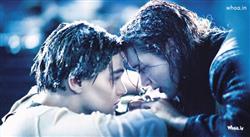 Leonardo Dicaprio with Kate Winslet in Titanic Movies HD Wallpaper