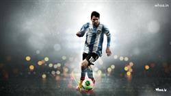 Lionel Messi Kick Football HD Wallpaper 