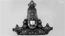 Lord Tirupati Balaji Dark Face HD Wallpaper