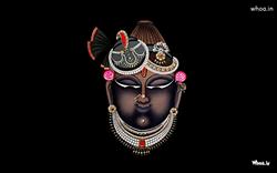 Mukharvind Shrinathji wirh Dark Background HD Wallpaper