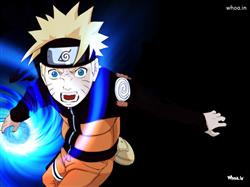 Naruto Shippuden Engry Face with Dark Background HD Wallpaper