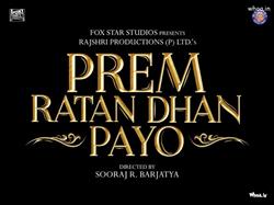 Prem Ratan Dhan Payo Official HD Movies Poster