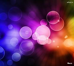 Purple Bubbles HD Wallpaper