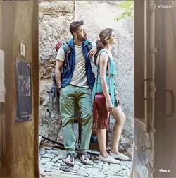 Ranbir Kapoor and Deepika Padukone Stylish in Tamasha Movies HD Wallpaper