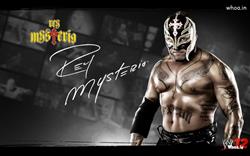 Rey Mysterio signature with W12 HD Wallpaper