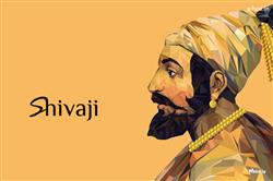 Shivaji Maharaj Hand Painting HD Wallpaper