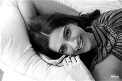 Sonam Kapoor Smiley Face with Black and White HD Wallpaper
