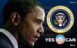 United States President Barack Obama Yes We Can HD Wallpaper