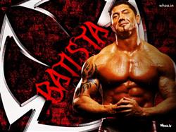 WWE Star Batista Shirtless Workout Poses HD Wallpaper