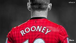 Wayne Rooney Manchester United back T-shirt HD Wallpaper