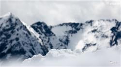 White Snow with Mountain HD Natural Wallpaper