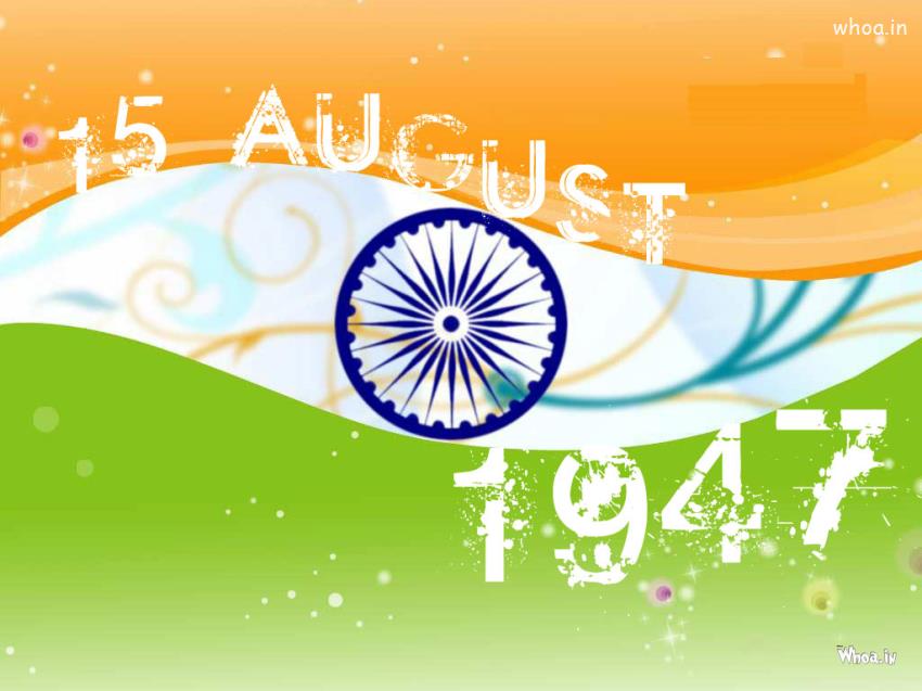 15 August 1947 National Flag HD Wallpaper