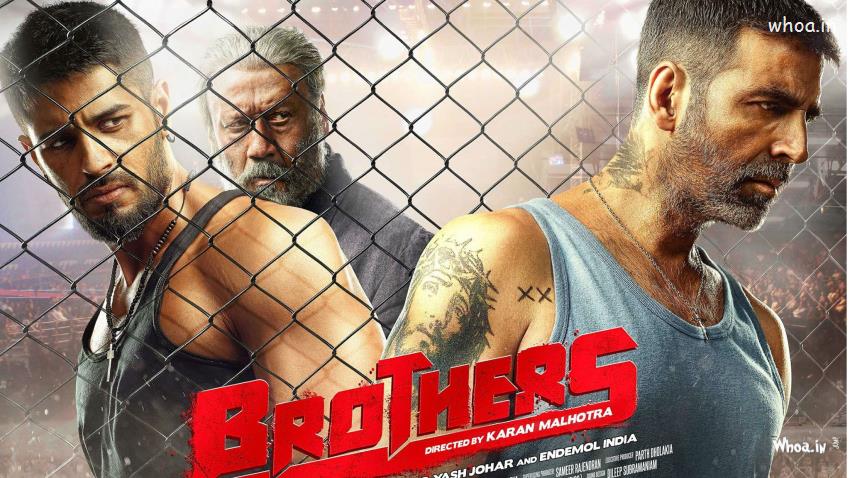 Akshay Kumar First Look In Brothers Movies HD Poster