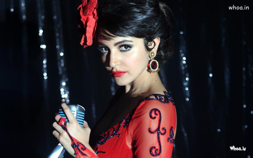 Anushka Sharma Red Dress In Bombay Velvet HD Movies Wallpaper
