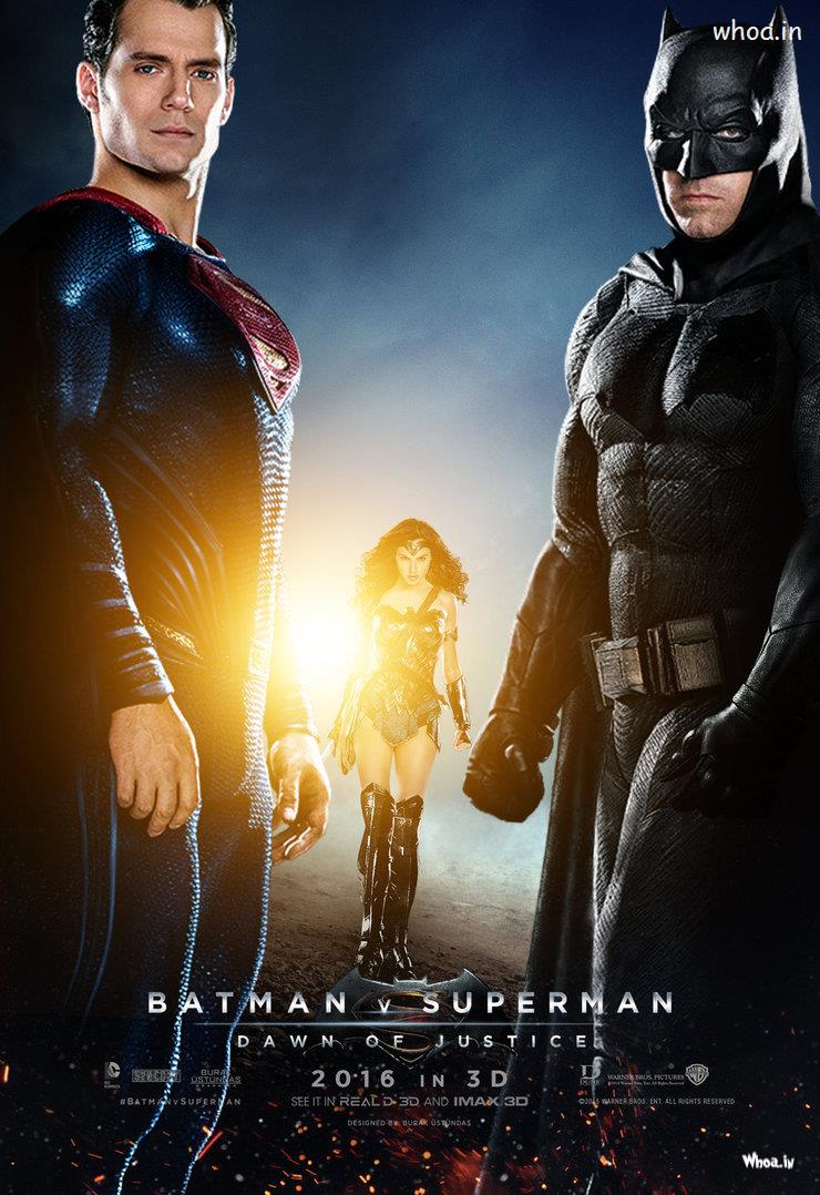Batman V/S Superman Dawn Of Justice Movies Poster