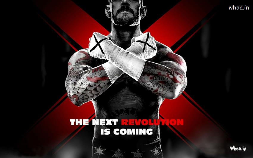 CM Punk The Next Revolution Is Coming HD WWE Wallpaper