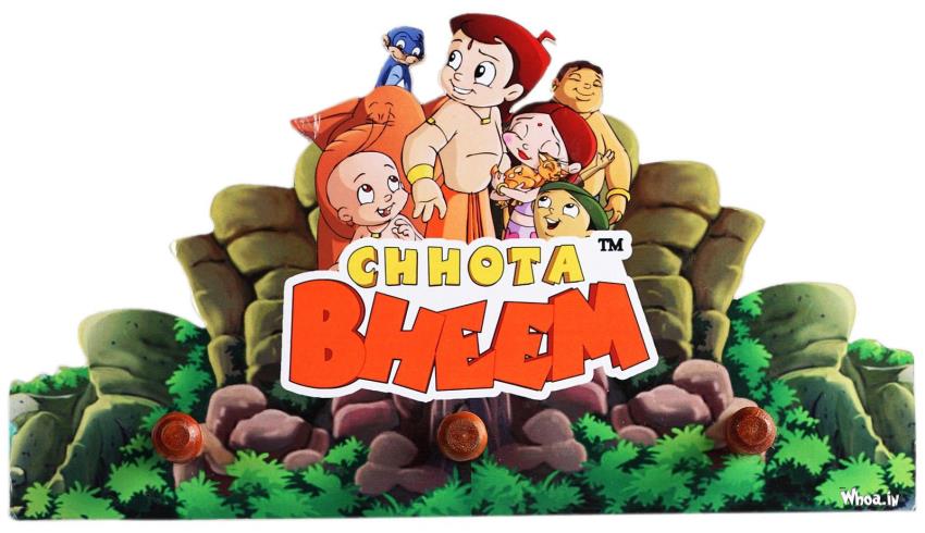 Chhota Bheem Team HD Cartoon Wallpaper