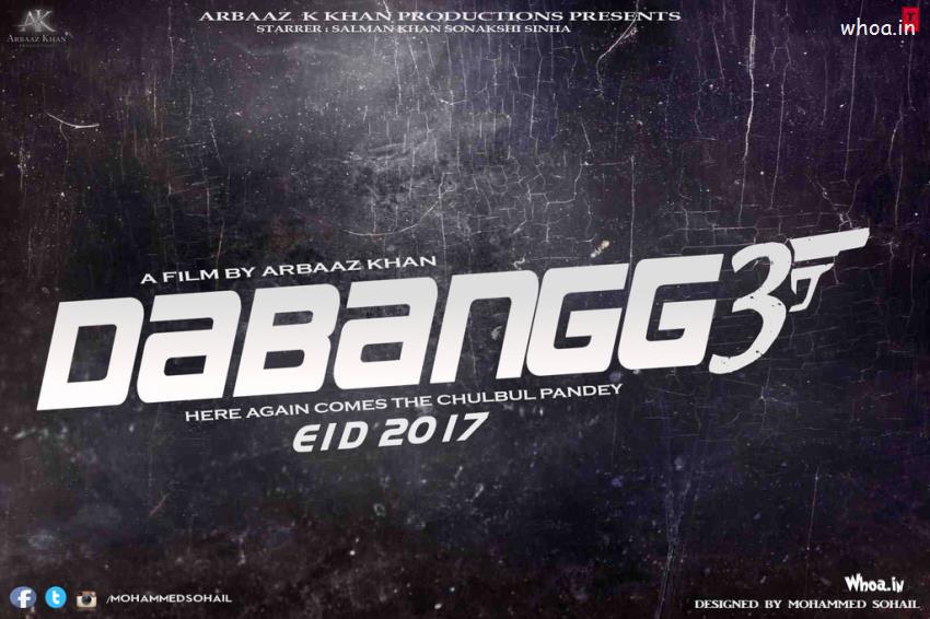 Dabangg 3 Movies Poster