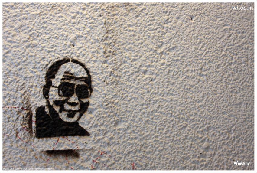 Dalai Lama Dark Face With White Background HD Wallpaper