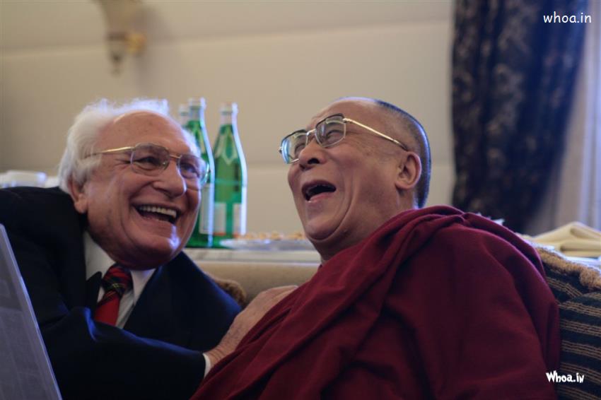 Dalai Lama Smiley Face HD Wallpaper