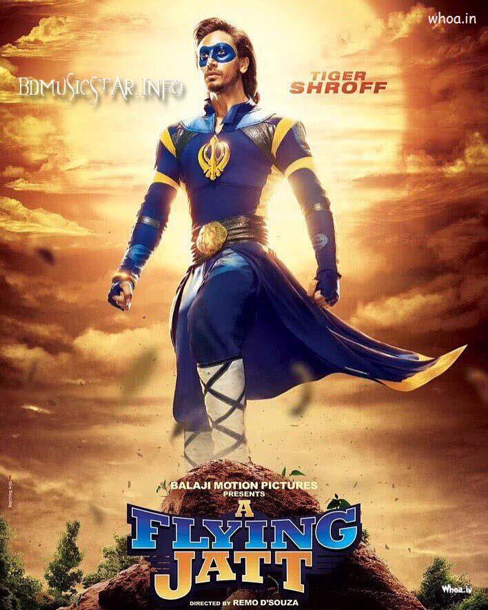 Flying Jatt Bollywood Upcoming Movies First Look HD Poster