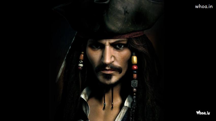 Jack Sparrow As Johnny Depp In Pirate Of Caribbean HD Wallpaper