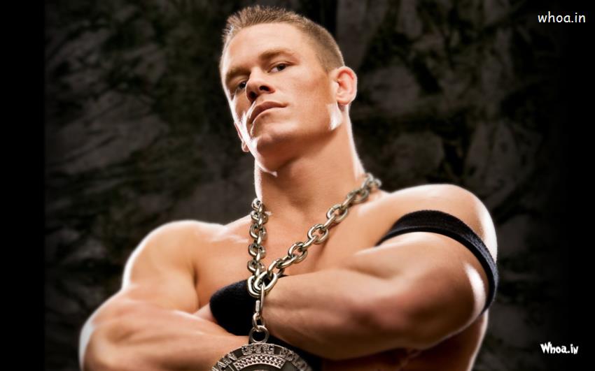 John Cena Shirtless Face Closeup HD Wallpaper