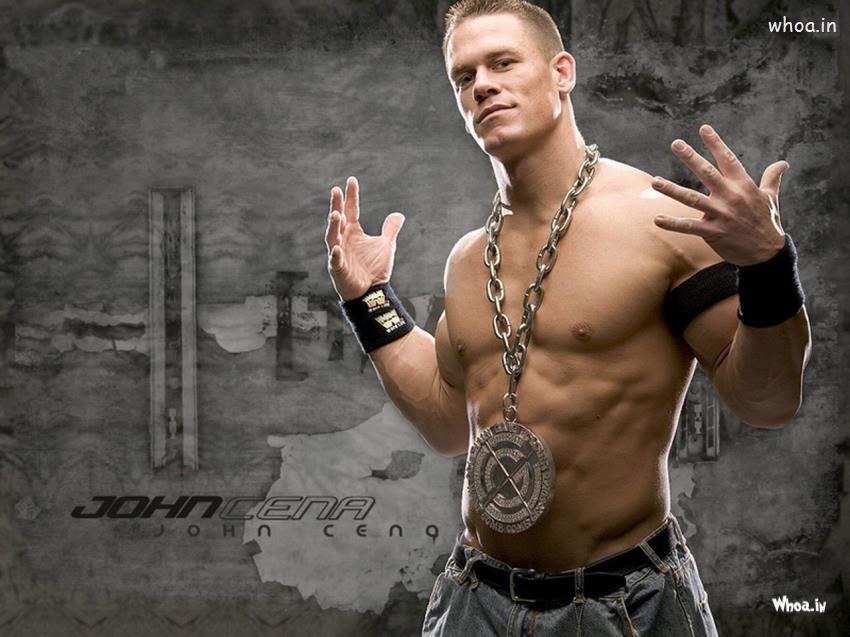 John Cena Shirtless Style HD WWE Wrestler Wallpaper