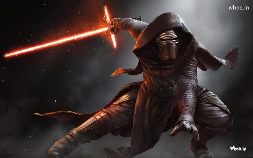 Kylo Ren In Star Wars Hollywood Action Movies HD Wallpaper