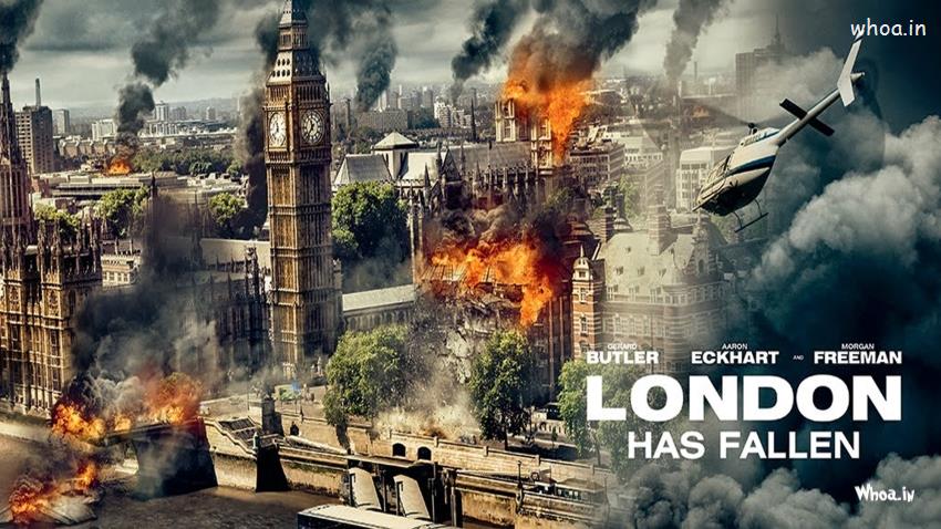 London Has Fallen-2016 Hollywood Upcoming Movies Poster