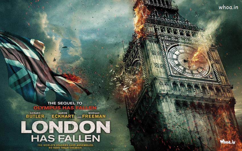 London Has Fallen Hollywood Upcoming Movies HD Poster
