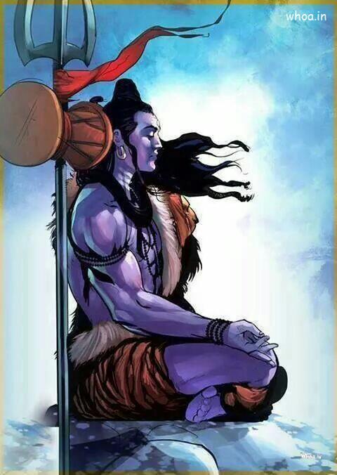 Lord Shiva Painting