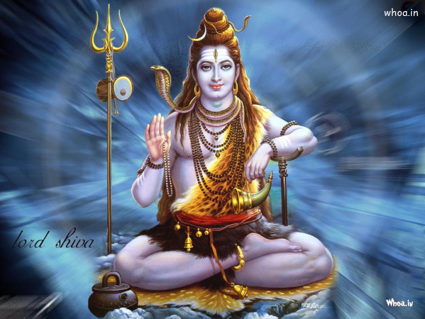 Lord Shiva Bless You HD Wallpaper