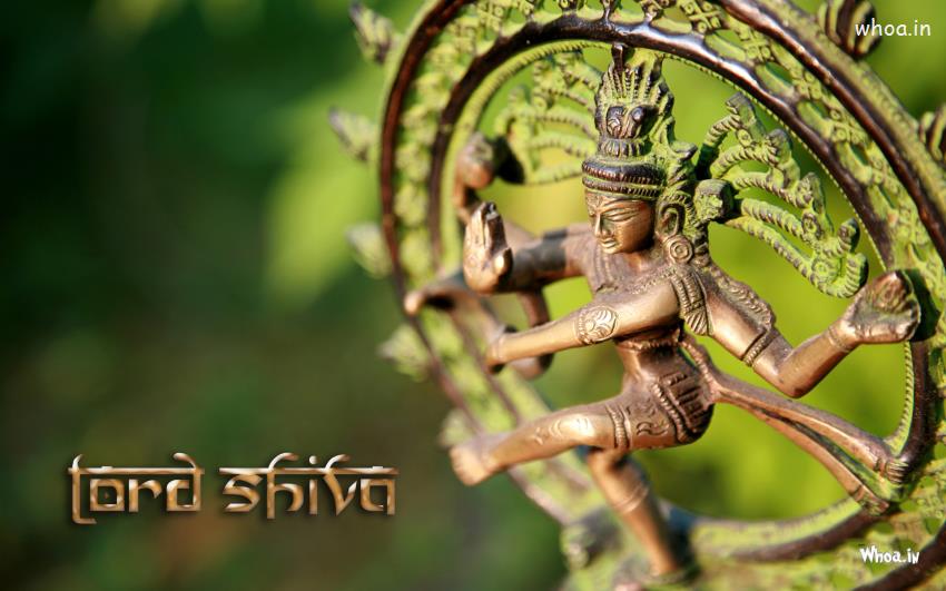 Lord Shiva Nataraja Statue HD Wallpaper