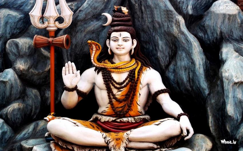 Lord Shiva Statue HD Wallpaper