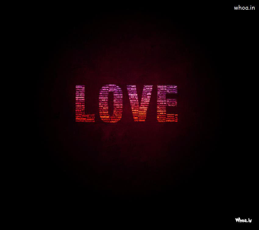 Love With Love Quotes HD Wallpaper