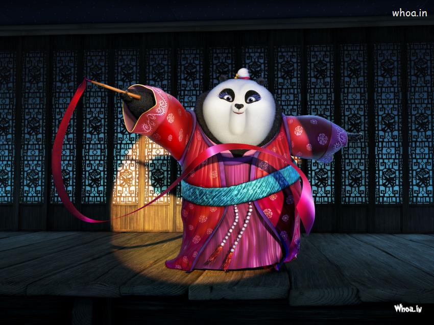 Panda Wear Chines Clothes In Kung Fu Panda 3 Movies HD Wallpaper
